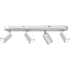 4 Way Ceiling Spotlight Adjustable Kitchen Bar Spot Light LED GU10 Lamp no Bulbs