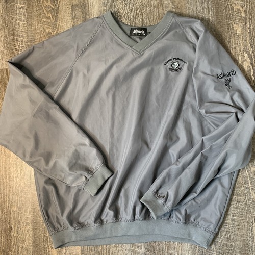 Ashworth Mens V neck Pullover Large 