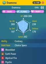 Pokemon Scarlet and Violet 6iv Max EV Enamorus