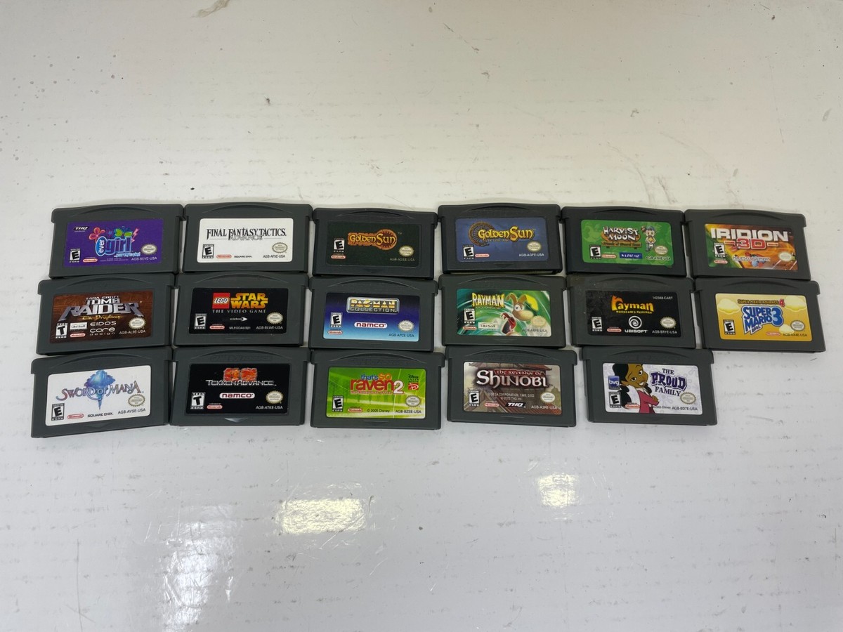 Nintendo Gameboy Advance SP Games, Choose Your Own! | eBay