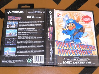 ## SEGA Mega Drive - Rocket Knight Adventures - CIB / komplett ##