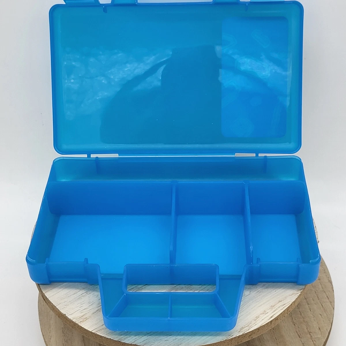 Room Copenhagen, Lego Sorting Box to-Go - Travel Case with Organizing  Dividers - Blue