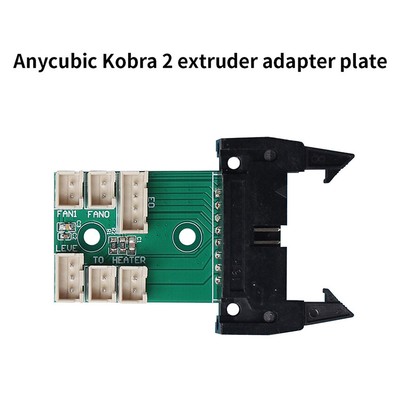 For Anycubic Kobra 2 3D Printer Extruder Hot End Fan Heater Port Adapter Plate