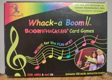 Boomwhackers Whack A Boom Card Game New Open Cards Only NO Instruction Booklet