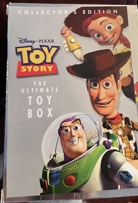 Toy Story 1 & 2 The Ultimate Toy Box. Box Set with 3 DVDs