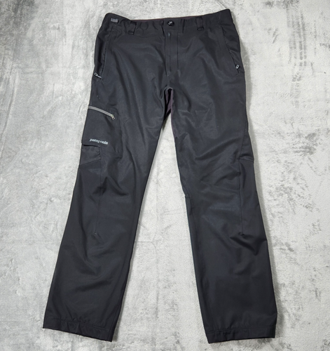 Patagonia Pants Mens 36x32 Simul Alpine Black Ski Snow Hiking Outdoor