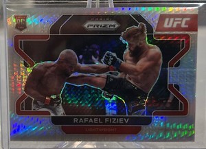RAFAEL FIZIEV 2022 Panini Prizm UFC HYPER Prizm ROOKIE