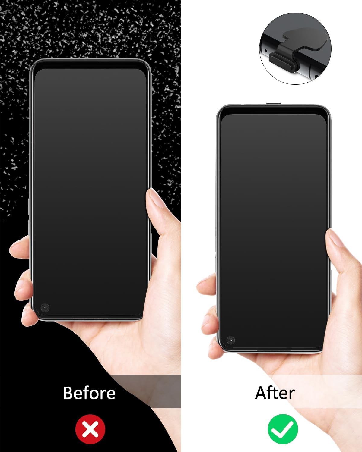 USB C Dust Plug, Anti-Lost C Plug Cover for iPhone 15 16 Series, New...