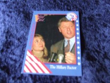 1992 President Bill and Hillary Clinton - Decision 92 - Card #85
