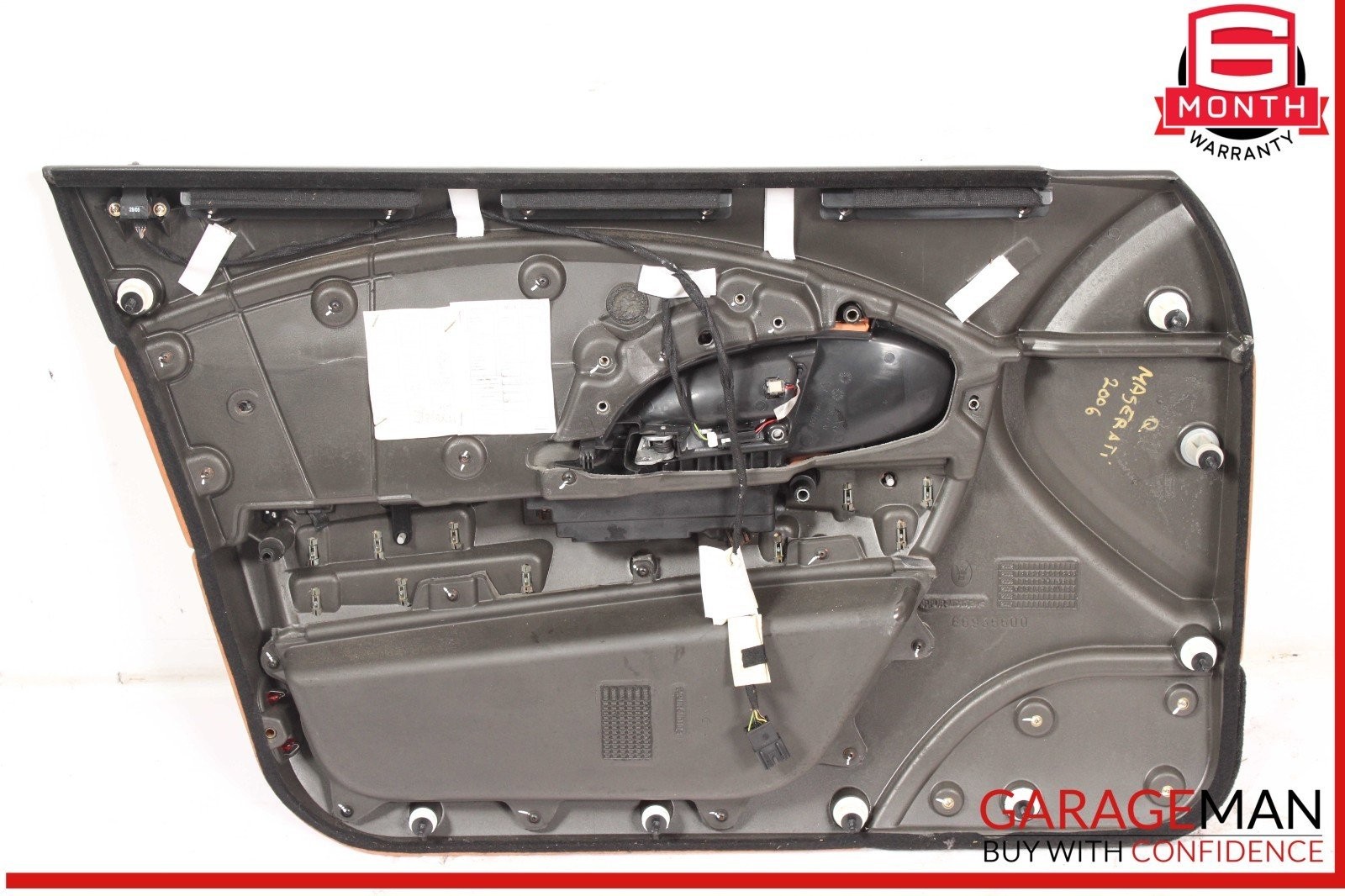 03-13 Maserati Quattroporte M139 Front Right Side Interior Door Panel OEM