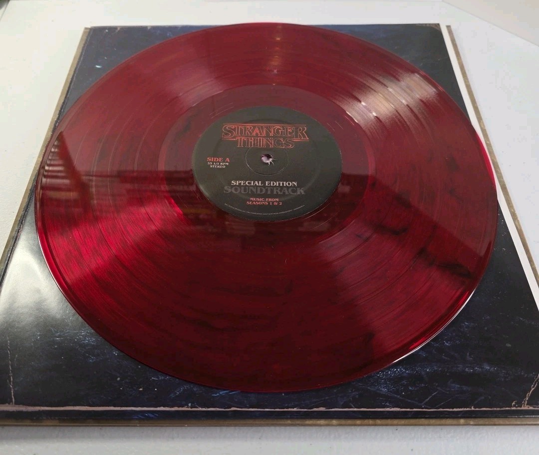 Stranger Things Special Edition Soundtrack Season 1 & 2 Red Vinyl