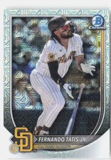 2025 Bowman #23 Fernando Tatis Jr. Chrome Base Set Mega Refractor