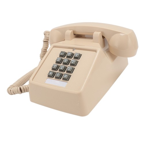 Vintage Corded Phone Big Button Classic Landline Phone For House - Zdjęcie 11 z 12