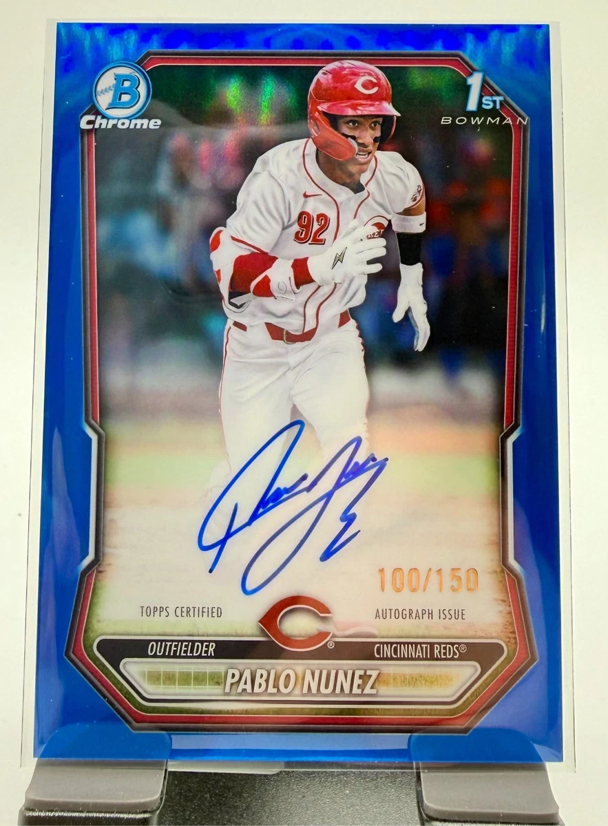 チャップマン ボウマンオート リフラクター Bowman Cincinnati Reds Baseball Autographed Sports Trading Cards