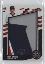 2026 Panini Stars & Stripes Prizm Jumbo Materials Team Logo 3/24 Trey Rangel yl0