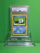POKEMON 2000 TEAM ROCKET DARK WARTORTLE 1ST EDITION 46 PSA 9 on eBay