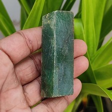 Natural 265 Ct With Certificate Colombian Green Emerald Rough Gemstone