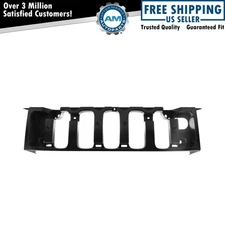 Grille Bracket Mounting Panel Black for Hummer H3 H3T