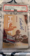 2021 Panini Hoops Ben Wallace Auto PSA 10 GEM MT POP 2 RARE Hot Signatures HOF 