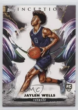 2024-25 Topps Inception Jaylen Wells #30 Rookie RC 1h1