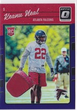 2016 Keanu Neal Donruss Optic Purple    RC     #125 (A5638) $6 MAX SHIP