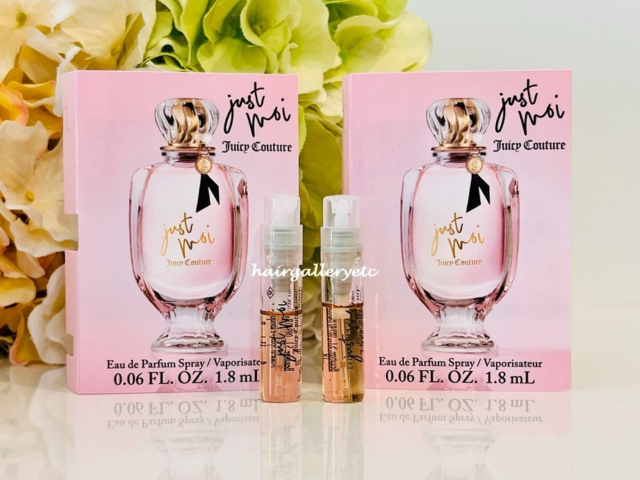 2 Juicy Couture Just Moi EDP 1.8 ml Sampler Vial LATEST RELEASE