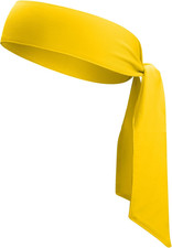 Men  Women Sweatband Headband Adjustable Ninja Workout Tie Back Sports