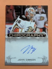 2024-25 SP Authentic John Gibson 2023-24 Chirography Update #C-GI Auto