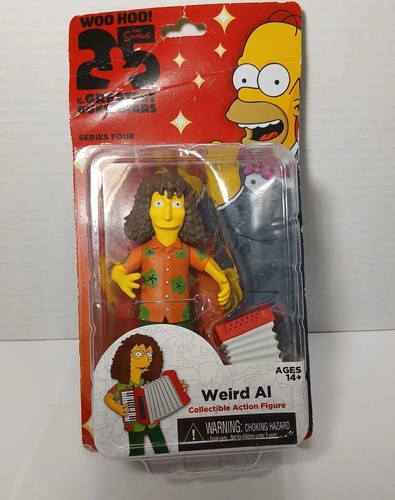 Figura de acción Los Simpson 25 de las mejores estrellas invitadas extraña Al 5" NECA 2014