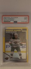 20/21 O PEE CHEE PLATINUM KIRILL KAPRIZOV YELLOW TRAXX ROOKIE PARALLEL # 25/249