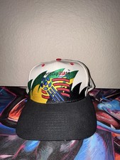 Vintage World Cup USA 1994 Soccer Logo Athletic Sharktooth Snapback Hat Cap RARE