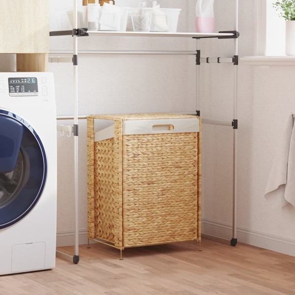 WäSchekorb WäSchesammler WäSchebox WäSchesack Kleiderkorb Wasserhyazinthe vidaXL-image