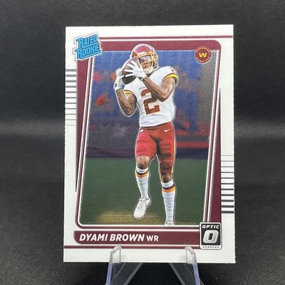 Dyami Brown 2021 Donruss Optic #223 Rookie Washington Commanders Rc