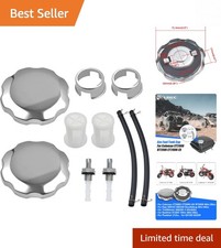 Aluminum Fuel Tank Caps for Mini Bike Engines - 2pc Set for Reliable Performance