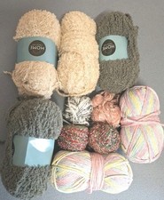 Restwolle Ca 550g viel Glitzer