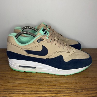 Nike Air Max Desert Black Green Glow Womens Athletic Sneakers  319986-206