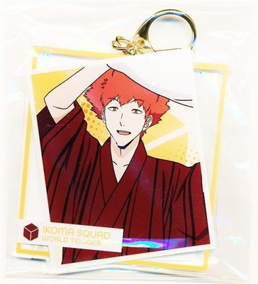 Großer Acryl-Schlüsselanhänger World Trigger Toshiyuki Mizukami Onsen...