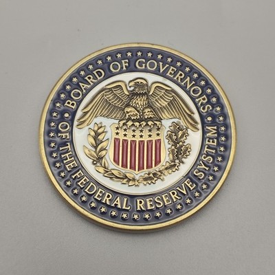 Chairman of the Federal Reserve Protective Services Unit Challenge Coin#3