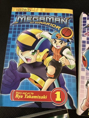 MegaMan NT Warrior Battle Network Manga Books Novels Vol #1-6 Viz - Picture 3 of 9