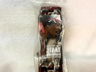New - Dunlop JH01 Jimi Hendrix Festival Guitar Strap With Leather Ends