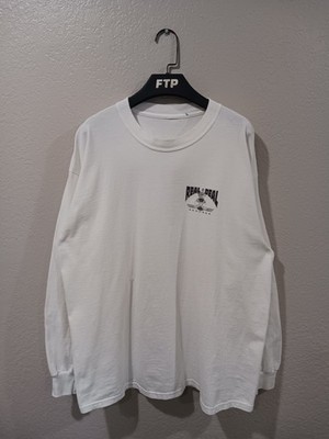 Real Deal Records Evander Holyfield Vintage 2000s Record Label L/S T-Shirt