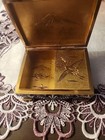  Japanese yusen-shippo enamel cloisonne jewelry copper box With Music  — photo 3