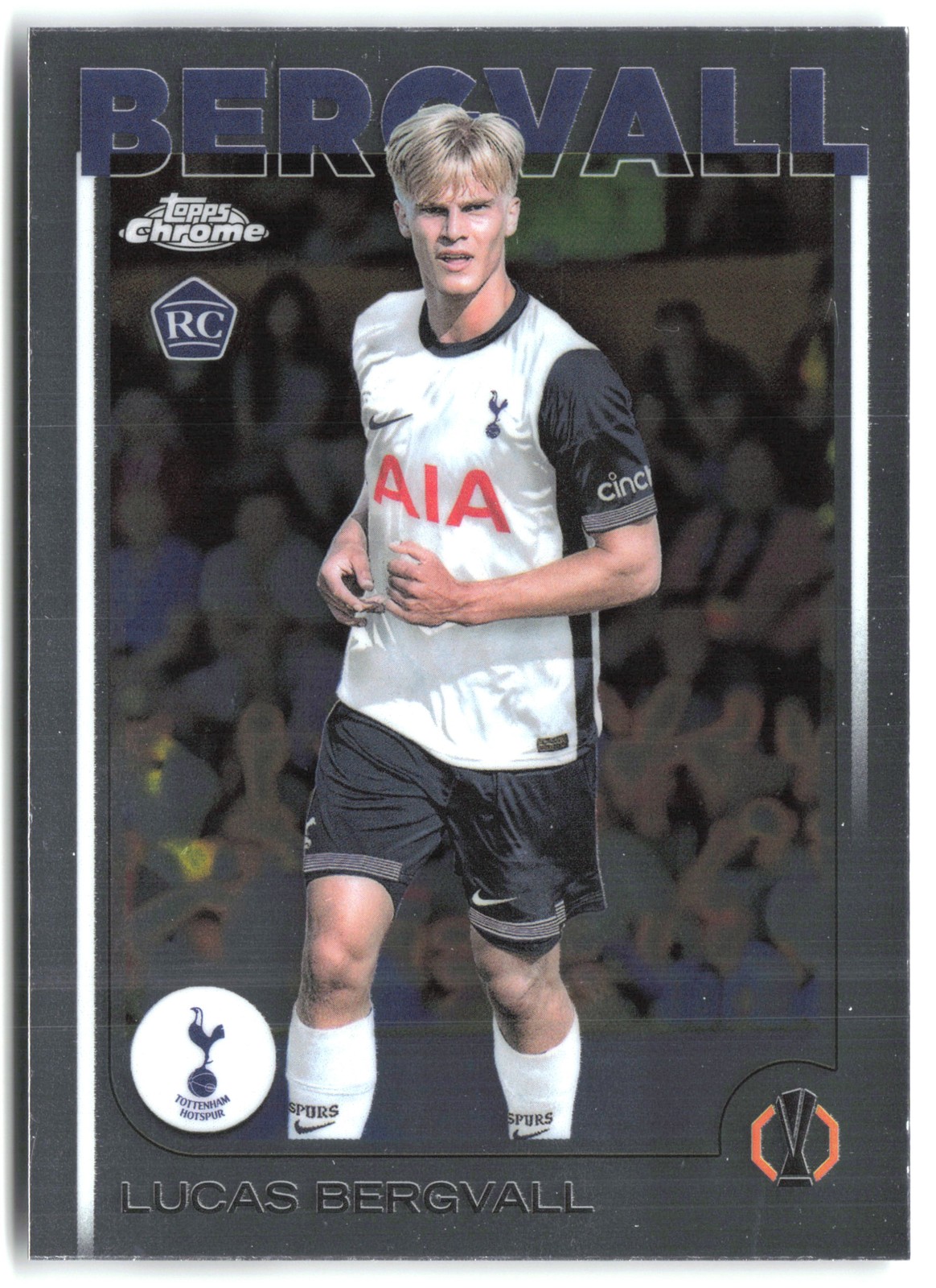 2024-25 Topps Chrome UEFA Club Competitions #112 Lucas Bergvall