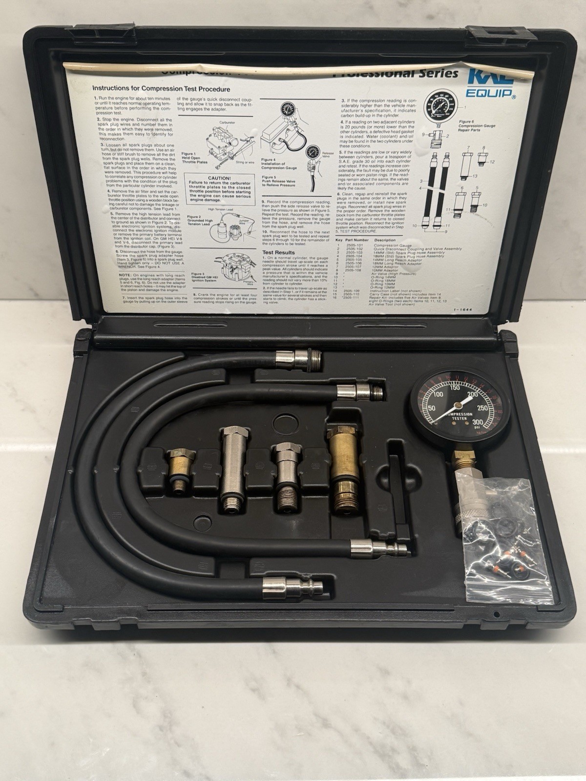 KAL EQUIP Professional Series 2505 Heavy Duty Compression Te