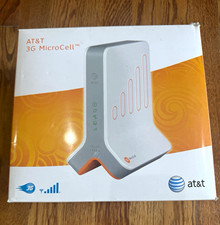 AT&T 3G MicroCell Signal Booster DPH151-AT w/ Power Supply Ethernet Cable