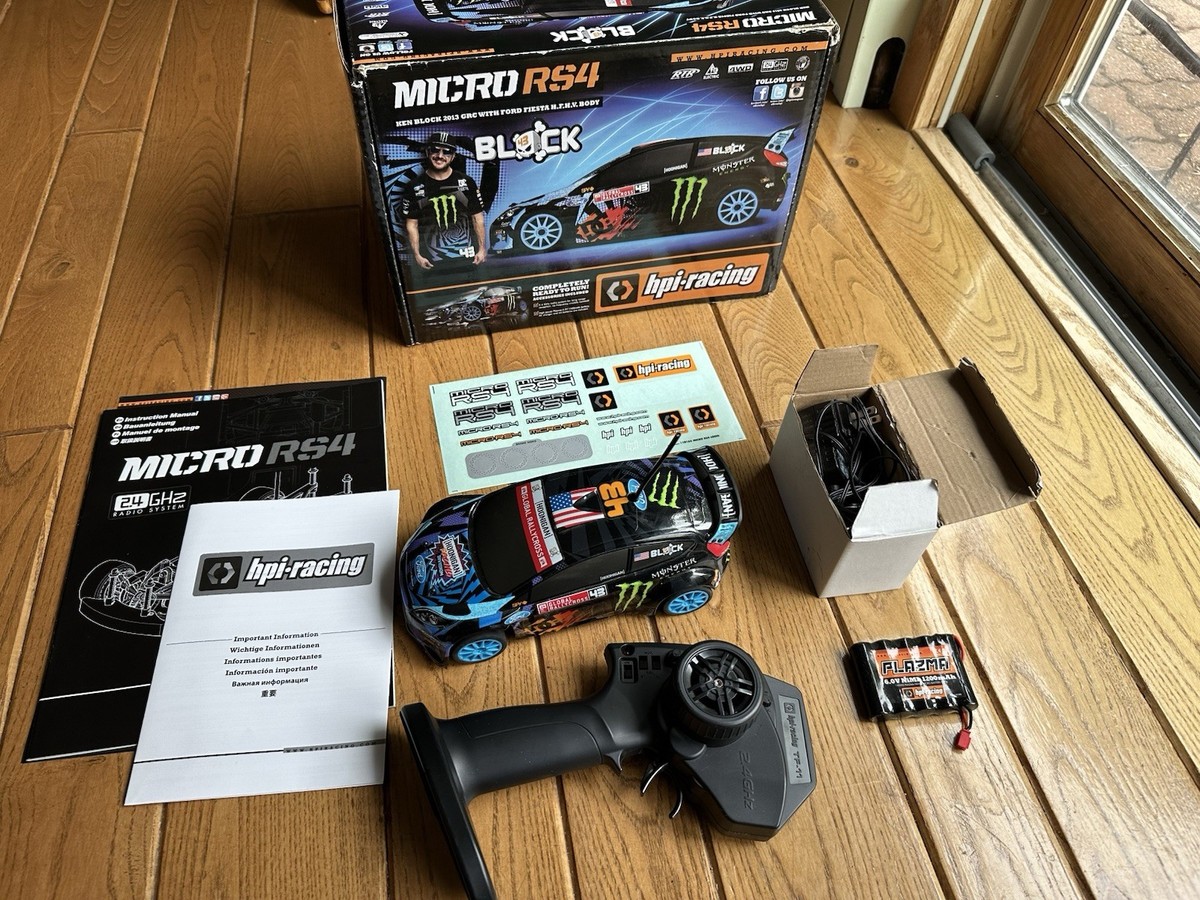 ホビーラジコン HPI RACING MICRO RS4 1/18 4WD HPI Micro RS4 1/18 RC Drift Car Overview - YouTube