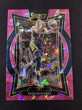 2025 WNBA Select Paige Bueckers Concourse PINK ICE PRIZM RC #25 Dallas Wings