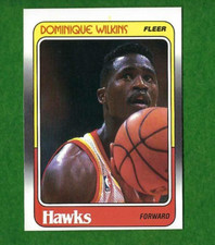 1988 89 Fleer Dominique Wilkens #5