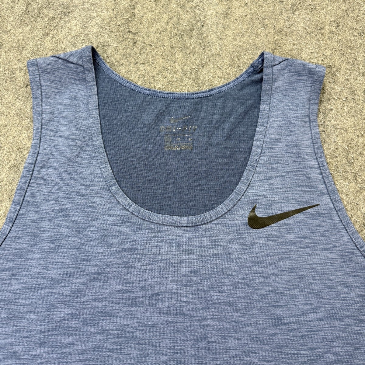 Nike Breathe Hyper Dry Training Tank Top Men XL Blue 832825-488