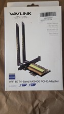 Wavlink Wifi 6E Tri-Band AX5400 PCI-E Adapter, Bluetooth 5.3, 2.4G 5G 6G